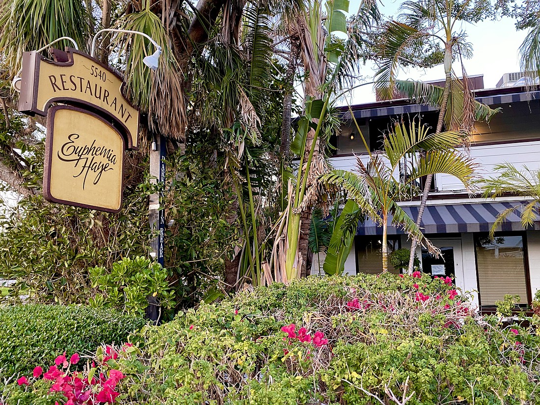 Euphemia Haye would have celebrated 50 years this year, but instead, the doors are shut on the iconic Longboat Key restaurant.