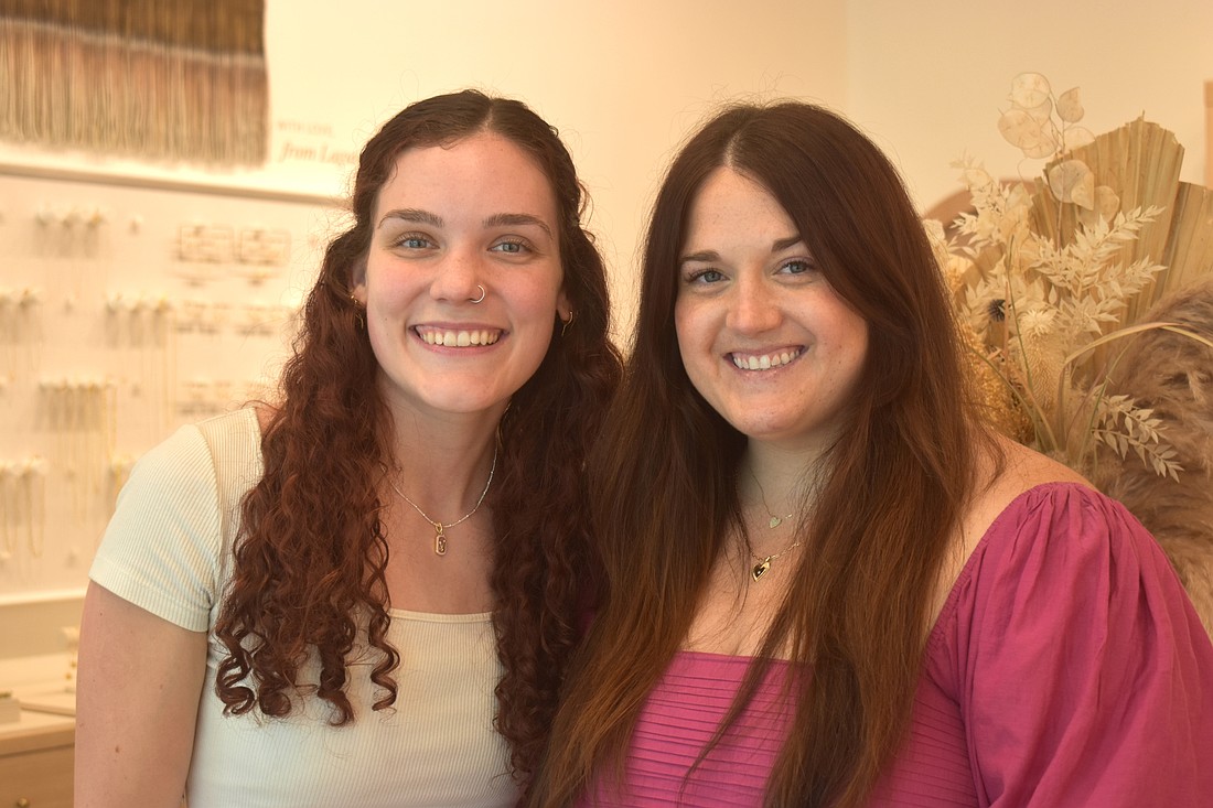 Gorjana stylist Sydney Scovill and Taylor Lingreen, the store manager, want the customers to feel comfortable and beautiful when shopping at their store.