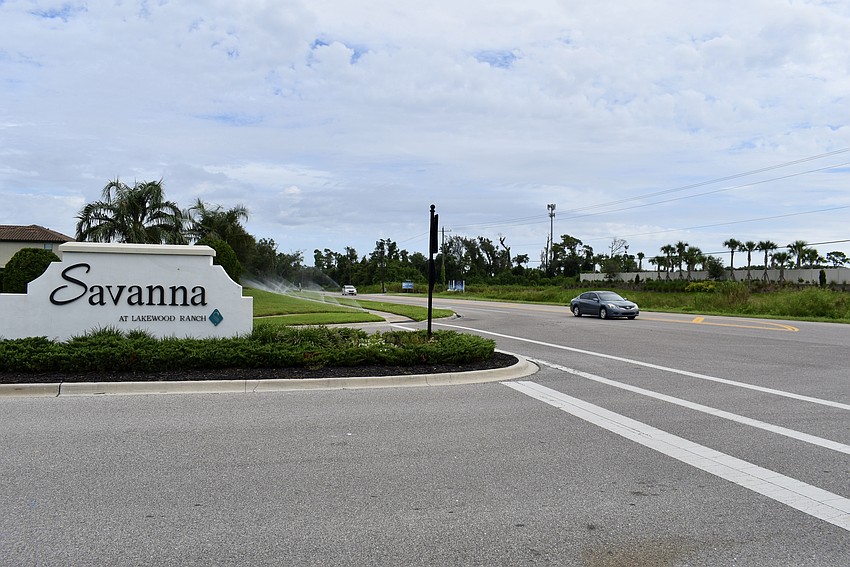 Commissioner Jason Bearden questions why developments like Savanna at Lakewood Ranch didn't cover the costs of widening Lorraine Road already.