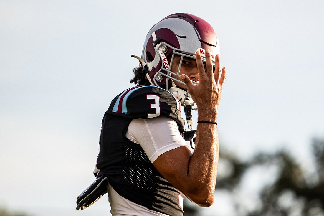 Noah Chieffo starred early and often for Riverview in its high-scoring affair with Palmetto on Sept. 5, 2025.